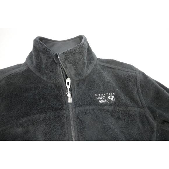 Mountain Hardwear Sweater Jacket Full Zip Fleece‎ Black Womens Size Small